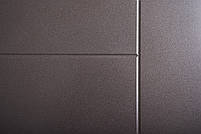 [Складська програма] Вхідні двері модель Palermo (колір Ral 8019 + Біла) комплектація Classic ABWEHR (462), фото 7