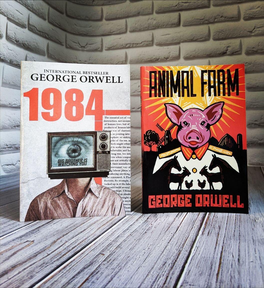 Набір книг "1984" George Orwell,"Animal farm" George Orwell ("Колгосп тварин" Джордж Орвелл) англійською мовою