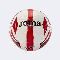 Мяч футбольный Joma LIGHT белый, красный Уни 5