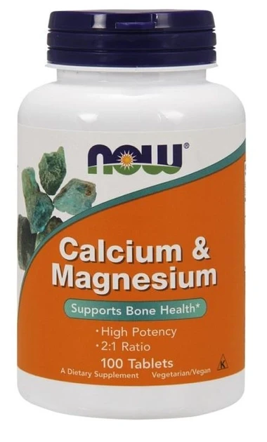 NOW Calcium & Magnesium (100 tab)