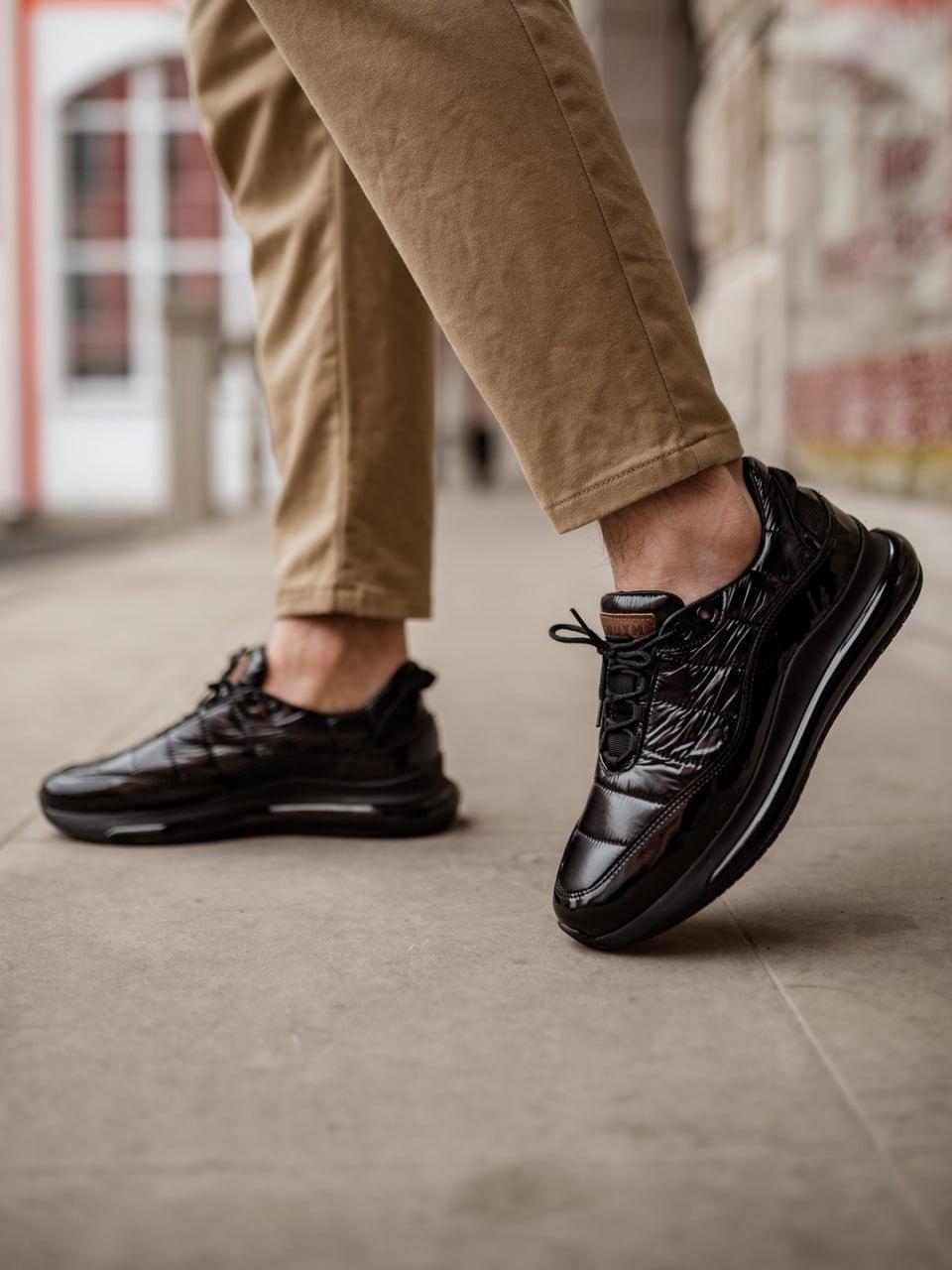 Мужские повседневные черные кроссовки текстиль на лето, легкие удобные прочные кроссовки для мужчин 42 - фото 2 - id-p1909467504