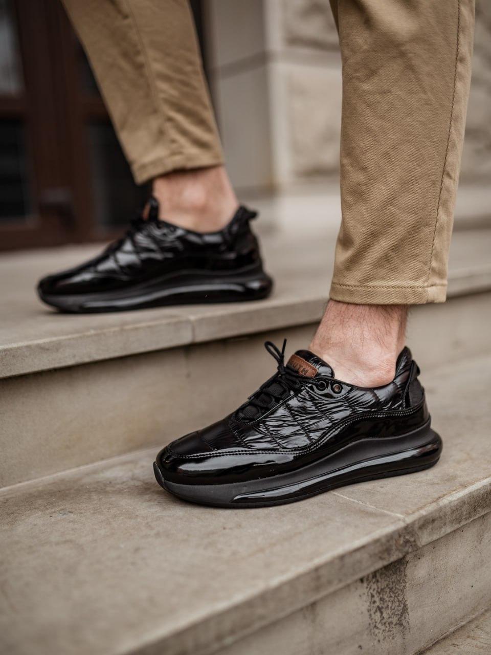 Мужские повседневные черные кроссовки текстиль на лето, легкие удобные прочные кроссовки для мужчин 42 - фото 8 - id-p1909467504