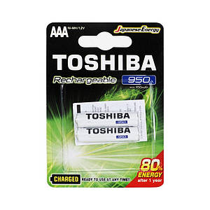 Акумулятори AAA (HR03) Toshiba 950mAh (2шт.)