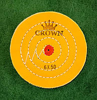 Круг Муслиновый желтый D150мм 50 слоев CROWN