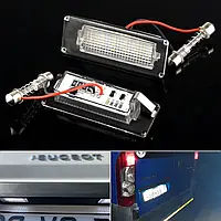 Штатна світлодіодна LED-підсвітка номера For Fiat Ducato Bus Kasten For Peugeot Boxer Bus Kasten ForCitroen J