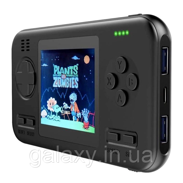Ігрова консоль 8000mAh портативна приставка повербанк G-416 BLACK