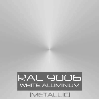 RAL 9006 (металлик) шелковисто матовая, 2К высокоэластичная полиуретановая эмаль HELIOS PU - 1кг