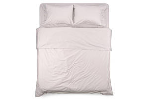 Простирадло на резинці Ardesto Mix&Match, 160х200+30см, 100% бавовна, сатин, айворі Baumar - Порадуй Себе