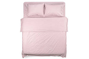 Простирадло на резинці Ardesto Mix&Match, 160х200+30см, 100% бавовна, сатин, рожевий світлий Baumar - Порадуй Себе