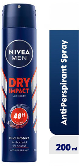 Дезодорант Nivea MEN spray 200 мл Dry Impact