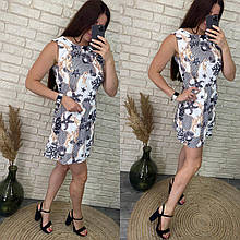 Ніжна жіноча сукня, тканина "Софт" 42, 44, 46, 48 розмір 42