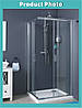 Скляна душова кабіна AVKO Glass  RDR06-1, 190х(80-90)х(80-90) Chrome, фото 5