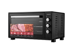 Піч електрична ARDESTO, 48л, 1700Вт, механіч., рожен, чорний Baumar - Порадуй Себе