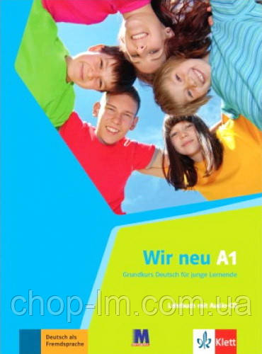 WIR neu A1 Lehrbuch mit Audio-CD / Підручник