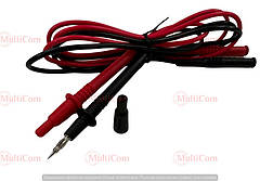 17-00-029. Шнури до мультиметів, червоний/чорний, 600V, 10А, UNI-T