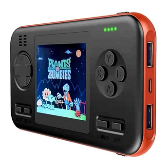 Ігрова консоль G-416 з функцієй Power Bank 8000 mAh Black - Orange