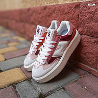 New Balance CT302 Женские кроссовки весна лето бордовые Нью Баланс СТ302 Обувь женская модная весна осень