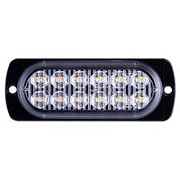 Повторитель габарита 12 LED 12V white+yellow (AG-ZWD-BSBK-12/W+Y)