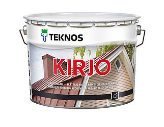Фарба TEKNOS KIRJO для даху, 9 л. Б3