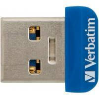 USB флеш накопитель Verbatim 64GB Store 'n' Stay NANO Blue USB 3.0 (98711)