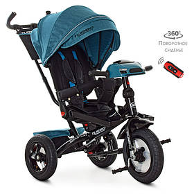 Дитячий триколісний велосипед TURBOTRIKE M 4060HA-21T з батьківською ручкою, Toyman