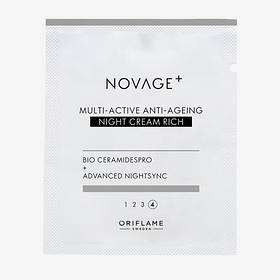 Насичений мультиактивний нічний крем Novage+ (пробник)