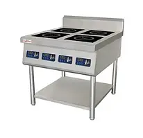 Індукційна плита професійна на 4 конфорки FROSTY 35-KP4N