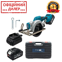 Акумуляторна дискова пила PROFI-TEC PCA36BL POWERLine (2 х 5.0 А·год, зарядний пристрій) YLP