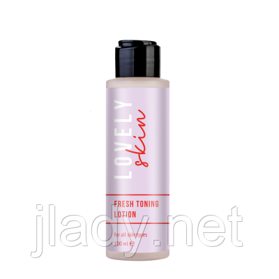 Тонік для очищення обличчя, FRESH TONING LOTION (98% natural ingredients) 100 мл
