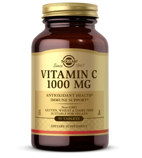 Solgar Vitamin C 1000 mg (90 tabs)