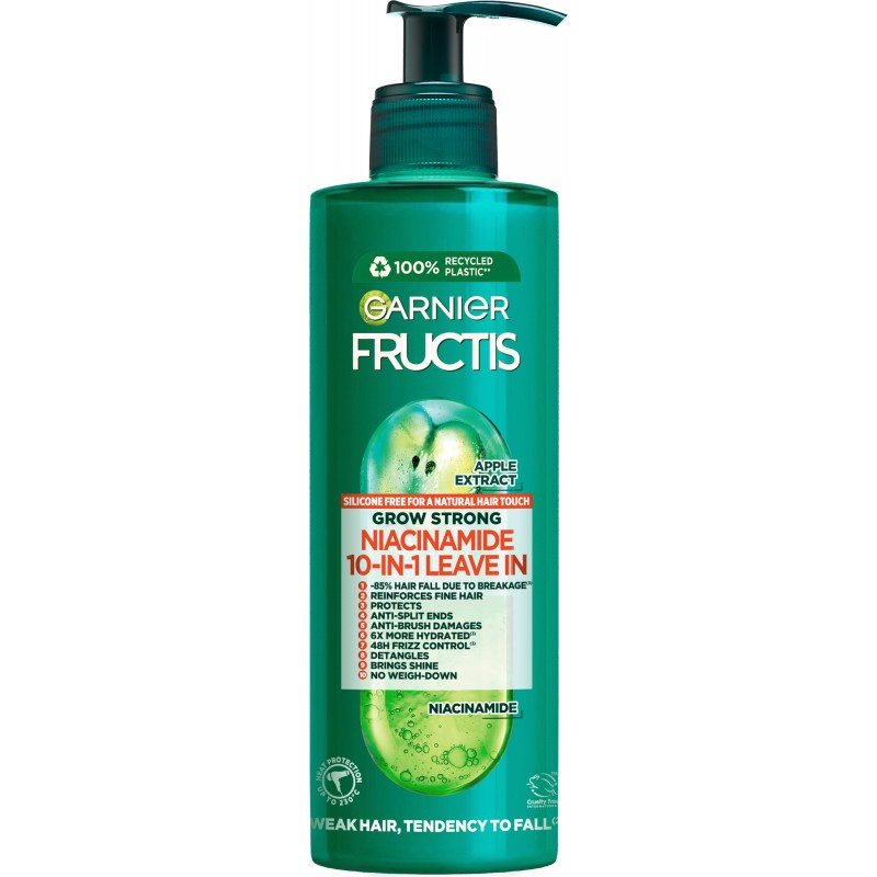 Комплексний засіб для догляду Garnier Fructis "Ріст на повну силу 10 в 1" (400мл.)