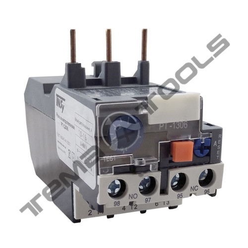 Теплове реле РТ-1306 1-1.6А для контактора КММ електротеплове реле струму