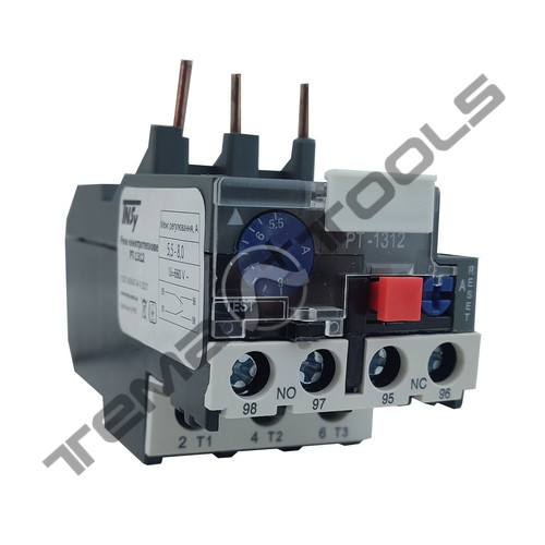 Теплове реле РТ-1312 5.5-8А для контактора КММ електротеплове реле струму