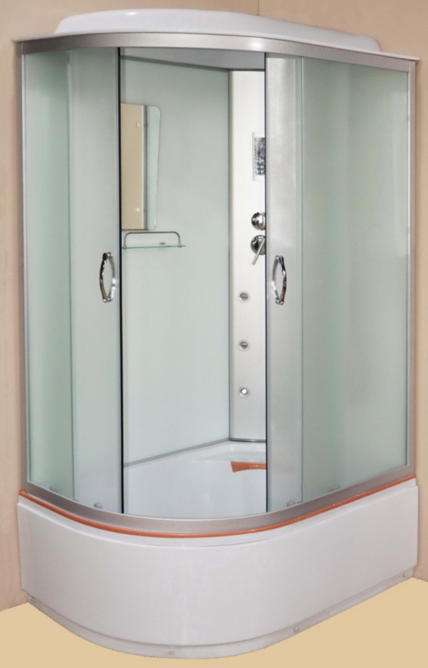 Душовий бокс KO&PO 218 (120х80) RF (Правий) - 80х120х215 см.