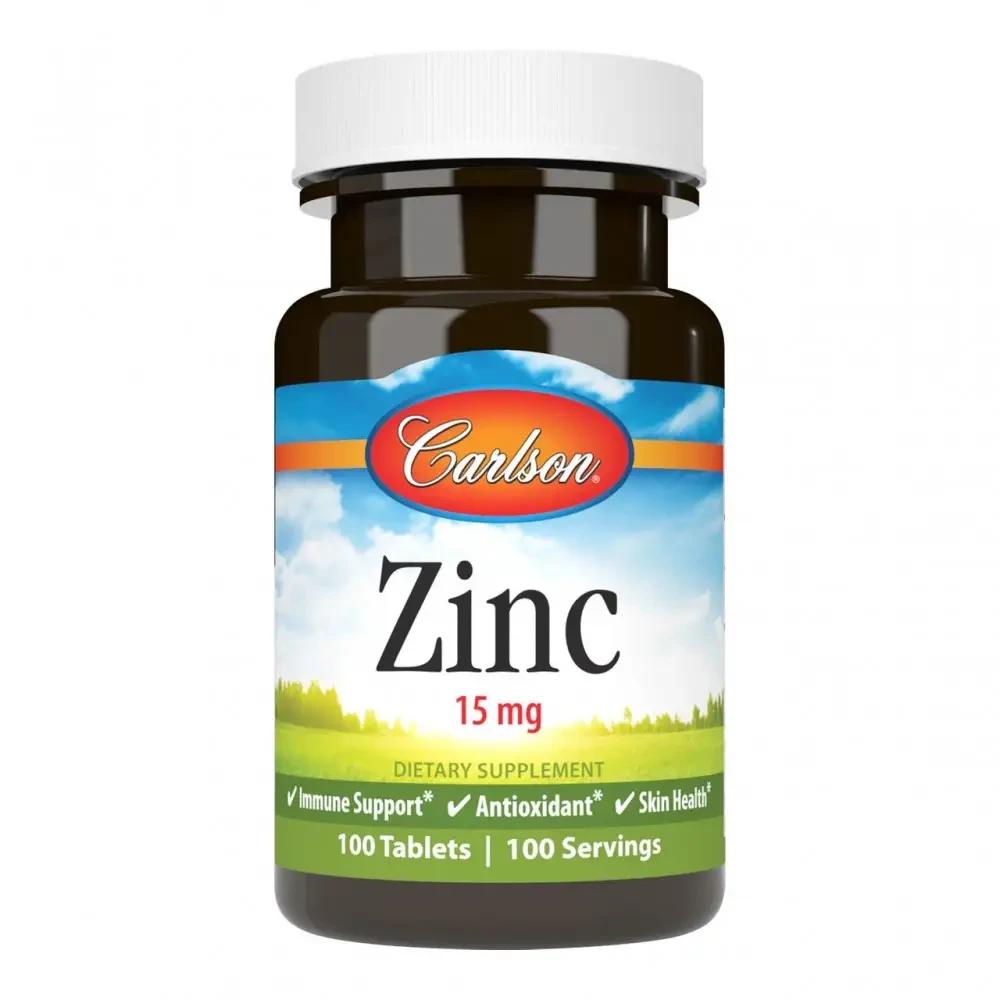 Carlson Zinc 15 mg 100 tab