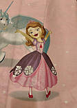 Комплект постільної білизни Бязь Голд полуторний "Принцеса Софі" 150*215 см, фото 3