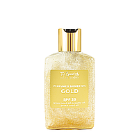 Масло для для загара с шимером Top Beauty Gold, 100 мл