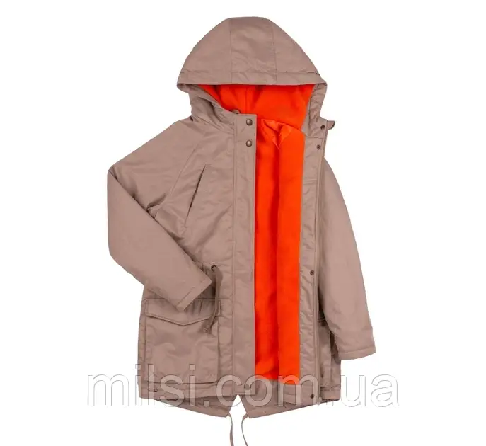 Куртка осіння дитяча 122 Бембі КТ257/V00, хакі