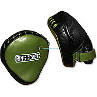 Мини-лапы для бокса RING TO CAGE GelTech Mini Punch Mitt - Safety Cover пара