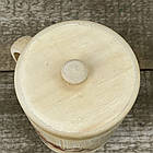 Бамбукова еко чашка з кришкою "Сакура" 250мл, натуральний бамбук ручна робота, фото 10