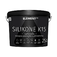 СИЛИКОНОВАЯ ШТУКАТУРКА БАРАШЕК ELEMENT PRO SILICONE K15 25КГ