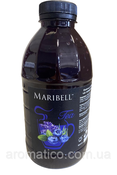 Чорниця-Лаванда натуральне фруктове пюре ТМ Maribell 900 г