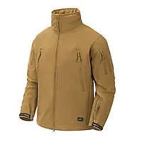 Тактическая влагостойкая куртка Helikon-Tex® GUNFIGHTER койот,военная армейская зимняя мужская штурмовая куртк