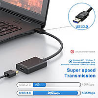 Адаптер аудио-видеоадаптер USB 3.0/2.0 HDMI для Windows Уценка