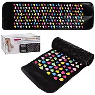 Масажний ортопедичний килимок аплікатор з камінням MS 1953 розмір 120x35 см, фото 5