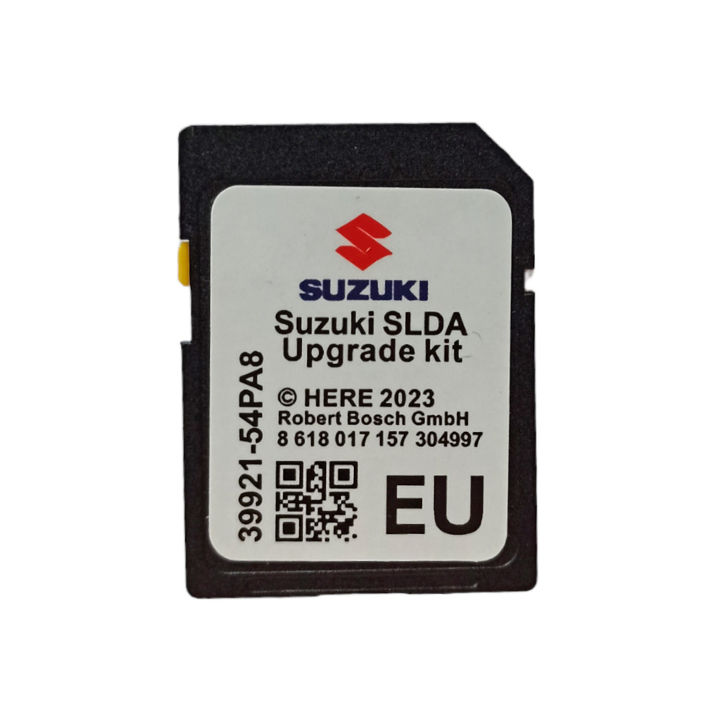 Suzuki SLDA 39921-54PA8 2023 Європа | Оновлення навігаційної картки Системи GPS-навігації