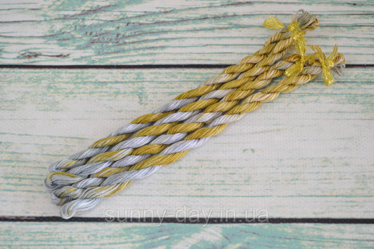 Муліне ручного фарбування №2-80 основа - муліне DMC, фото 1