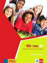 WIR neu В1 Lehrbuch mit Audio-online / Підручник