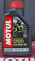 Масло моторне для мотоциклів Motul 5100 4T SAE 15W50 (1L)