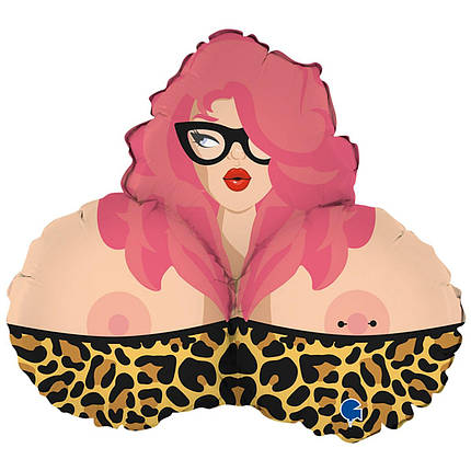 Міні-фігура 378 GRABO-ГР Мадам Пі-пі леопард, фото 1